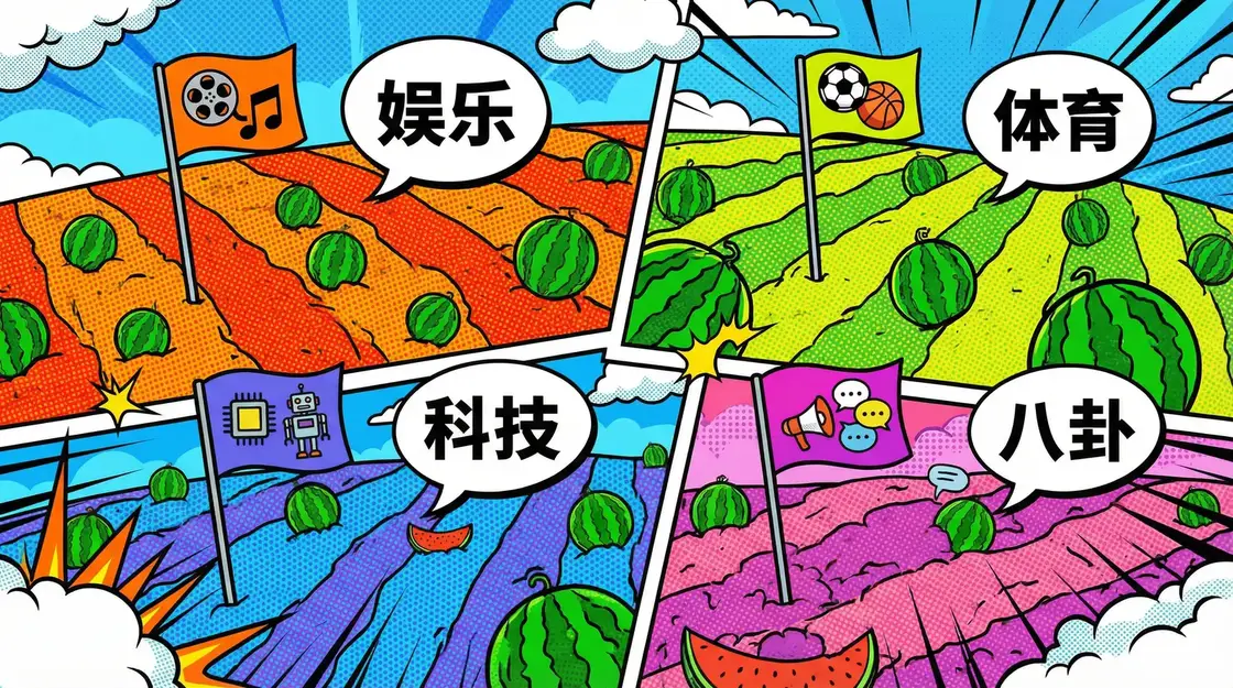 吃瓜群众 娱乐瓜田分类